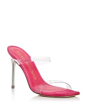 Stuart Weitzman Women's Lucite Aleena Sandals