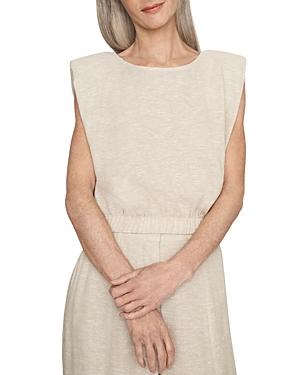 B New York Eco Eyelet Flutter Sleeve Top