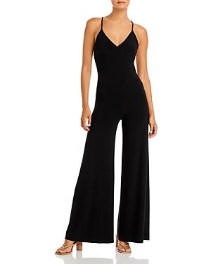 Norma Kamali Sleeveless Low Back Jumpsuit