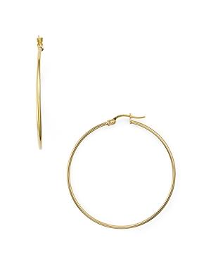 Aqua Medium Hoop Earrings In 18k Gold-plated Sterling Silver - 100% Exclusive