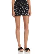 Aqua Smocked Floral Print Shorts - 100% Exclusive