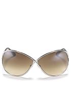 Tom Ford Women's Miranda Crossover Sunglasses, 68mm