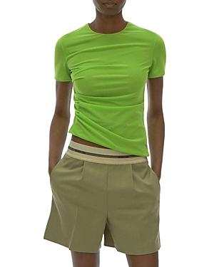 Helmut Lang Reversible Short Sleeve Crepe Tee