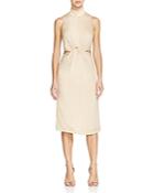 Kendall + Kylie Knot Front Jersey Dress