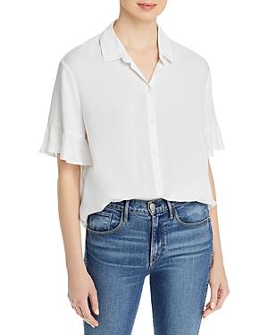 Beachlunchlounge Nisa Ruffled Sleeve Shirt