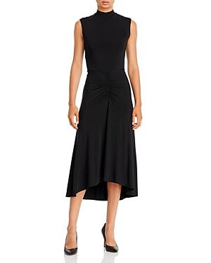 Aqua Aubrey Mock Neck Midi Dress - 100% Exclusive