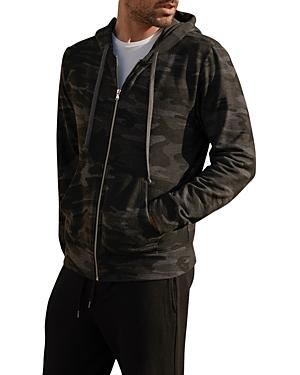 Velvet By Graham & Spencer Barney Camo Zip Up Hoodie