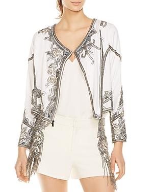 Haute Hippie Soleil Embellished Moto-inspired Jacket