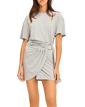 Ba & Sh Erika Draped Mini Dress