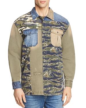 True Religion Patched Utility Button-down Shirt