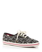 Keds For Kate Spade New York Flat Lace Up Sneakers - Kick