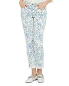 Nydj Margot Girlfriend Jeans In Frosted Willow Vanilla