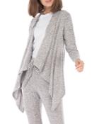 B Collection By Bobeau Amie Drape Front Cardigan