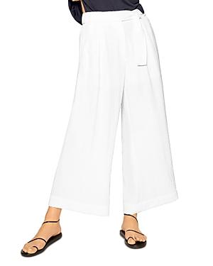 B New York Belted Wide Leg Pants