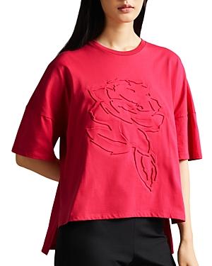 Ted Baker Sandyz Embossed Floral Tee
