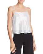 Lucy Paris Cropped Metallic Camisole - 100% Exclusive