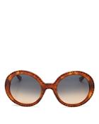Moschino Whipstitch Oversized Sunglasses, 54mm