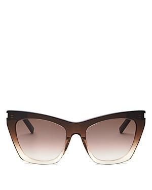Saint Laurent Women's Cat Eye Sunglasses, 55mm