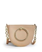 Ted Baker Fiorel Ring Handle Leather Curved Crossbody Bag