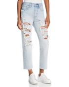 Levi's Wedgie Straight Jeans In Mass Destruction