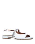 Kurt Geiger London Women's Princely Embellished Slingback Sandals