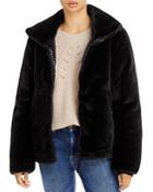 Aqua Madison Hooded Fleece Trim Puffer Coat - 100% Exclusive