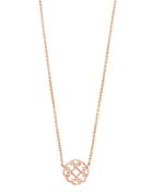 Tous 18k Rose Gold-plated Sterling Silver Rosa De Abril Choker Necklace, 17.7