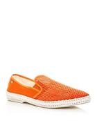 Rivieras Men's Classic 20 Degrees Woven Slip-on Sneakers