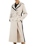 Ted Baker Contrast Trim Trench Coat