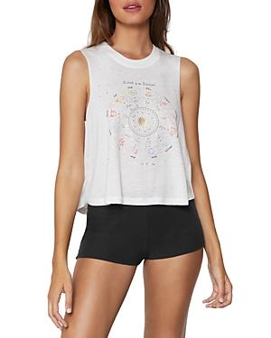 Spiritual Gangster Zodiac Crop Tank Top