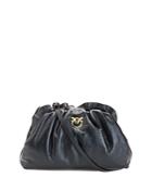 Pinko Mini Chain Leather Clutch
