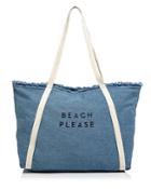 Milly Beach Please Canvas Tote