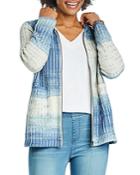 Nic+zoe Spring Sky Knit Hoodie