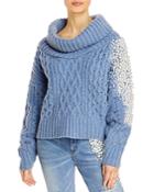 Hellessy Faux Pearl Sweater