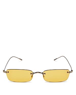 Oliver Peoples Daveigh Rectangular Sunglasses, 54mm
