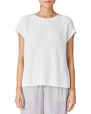 Eileen Fisher Organic Cotton Knit Top