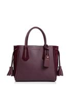 Longchamp Penelope Soft Small Leather And Suede Tote