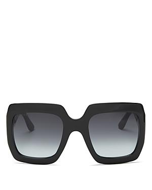 Gucci Oversized Gradient Square Sunglasses, 54mm