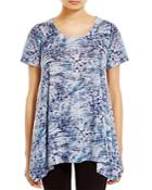 Nally & Millie Abstract Print Top