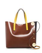 Marni Punch Museo Medium Leather Tote