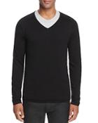 Hugo San Jose V-neck Plain Knit Sweater