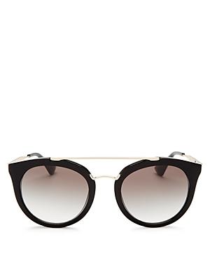 Prada Women's Round Sunglasses, 50mm