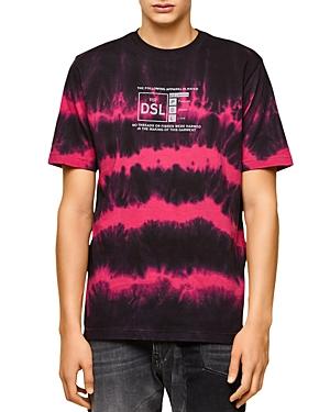 Diesel Just Graphic Tie Dye Tee