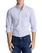 Polo Ralph Lauren Slim Fit Tattersall Button-down Oxford Shirt