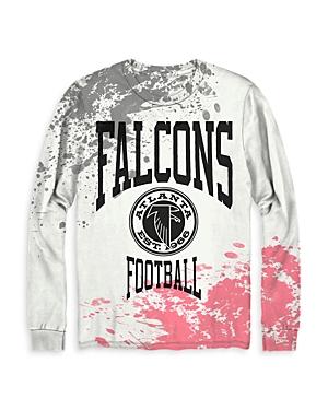 Junk Food Atlanta Falcons Long Sleeve Tie Dye Crewneck Tee