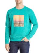 Atm Anthony Thomas Melillo Sunset Graphic Print Sweatshirt