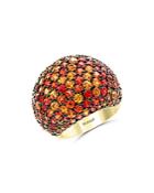 Bloomingdale's Multi-sapphire Statement Ring In 14k Yellow Gold - 100% Exclusive
