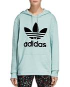 Adidas Originals Oversized Trefoil Hooded Sweatshirt