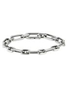 David Yurman Sterling Silver Elongated Chain Link Bracelet