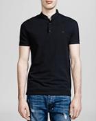 The Kooples Shiny Pique Polo - Slim Fit